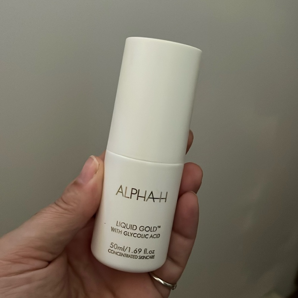 ALPHAH Liquid Gold w Glycolic Acid 50ml 1.69 fl oz NEW SEALED